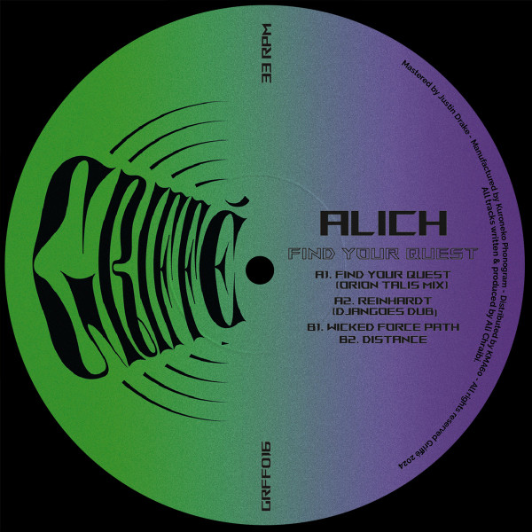 Alich - Find Your Quest | Griffé (GRFF016)