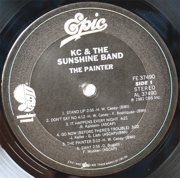 KC & The Sunshine Band - The Painter | Epic (FE 37490) - 2