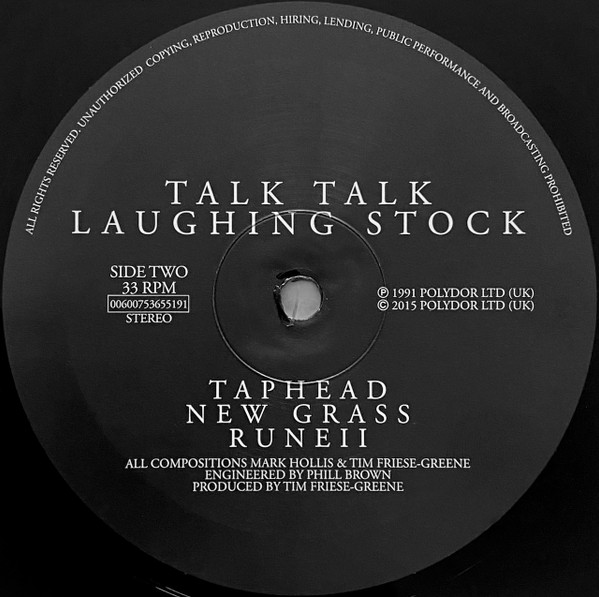 Talk Talk - Laughing Stock | Polydor (00600753655191) - 4