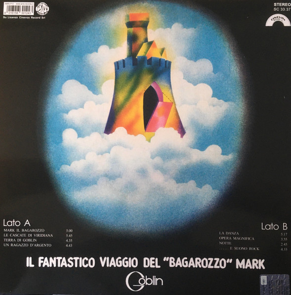 Goblin - Il Fantastico Viaggio Del "Bagarozzo" Mark | AMS Records (AMS LP 12) - 2 Goblin - Il Fantastico Viaggio Del "Bagarozzo" Mark | AMS Records (AMS LP 12) - 2