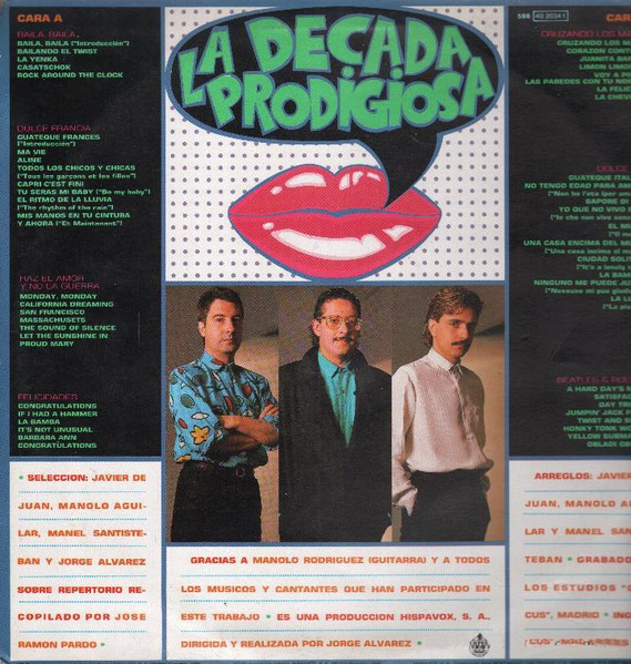 La Década Prodigiosa - La Década Prodigiosa II | Hispavox (560 40 2034 1) - 2