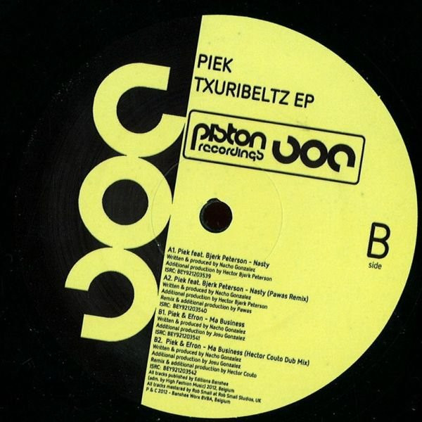 Piek - Txuribeltz EP | Piston Recordings (PRV2012002) - 2