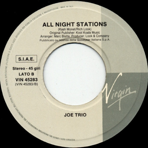 Joe Trio - Take Me Home | Virgin (VIN 45283) - 4