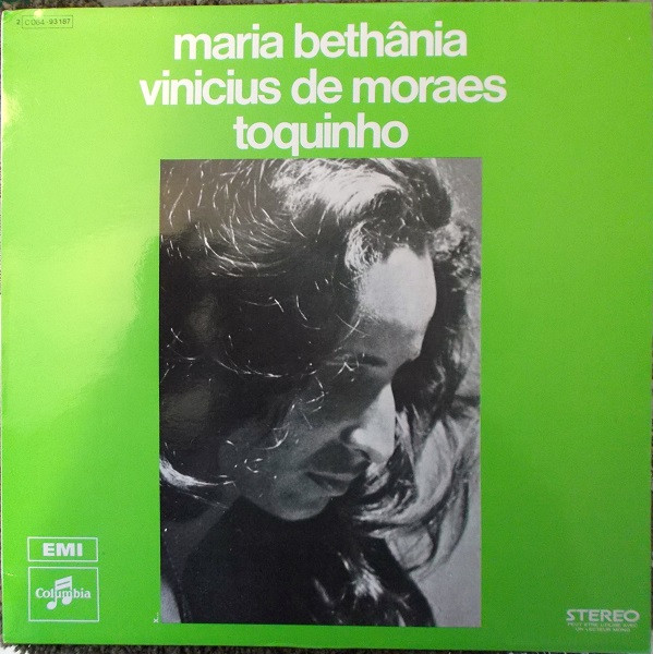 Maria Bethânia / Vinicius De Moraes / Toquinho - Vinicius + Bethania + Toquinho | Columbia (2C 064 93187) - main