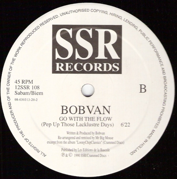Bobvan - Go With The Flow | SSR Records (12SSR 108) - 4