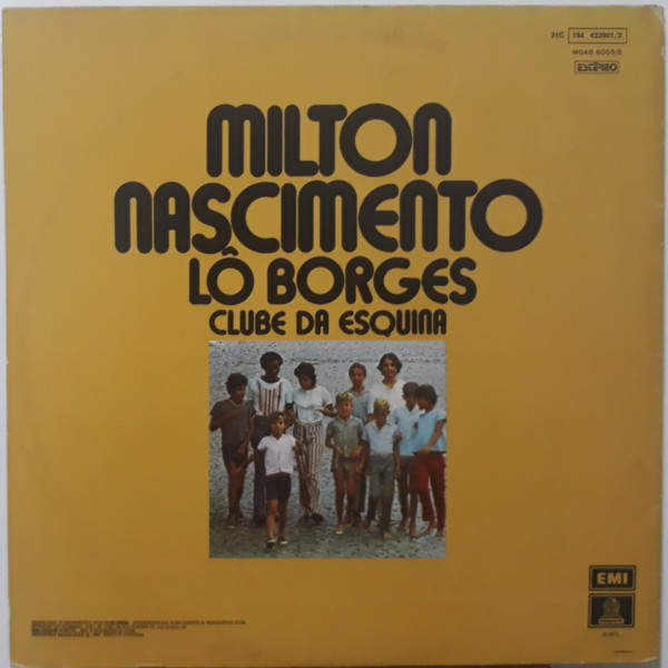 Milton Nascimento & Lo Borges - Clube Da Esquina | Odeon (31C 164 422901/2) - 4 Milton Nascimento & Lo Borges - Clube Da Esquina | Odeon (31C 164 422901/2) - 4
