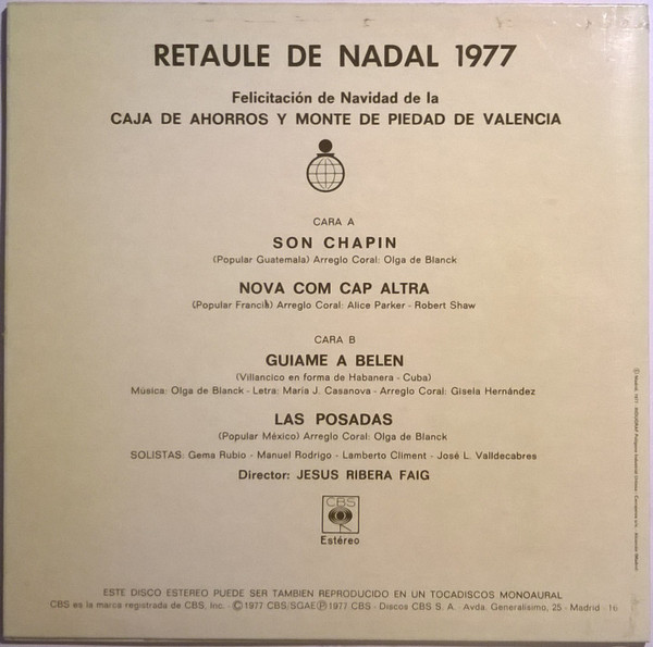 Retaule De Nadal 1977