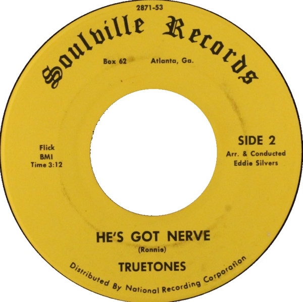 The True Tones - Thats Love | Soulville Records (2871-53) - 2