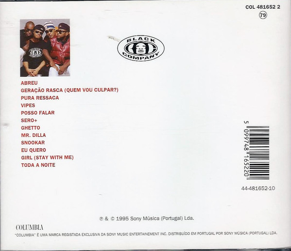 Black Company - Geração Rasca | Columbia (COL4816522) - 2 Black Company - Geração Rasca | Columbia (COL4816522) - 2