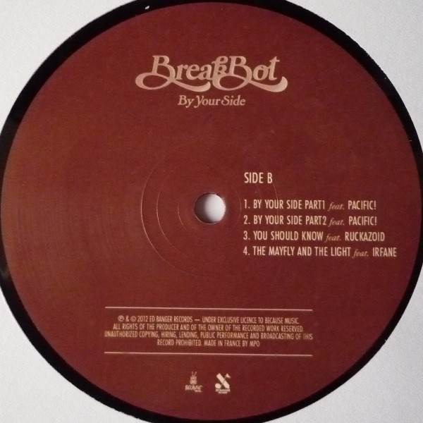 Breakbot - By Your Side | Ed Banger Records (BEC5161259) - 2