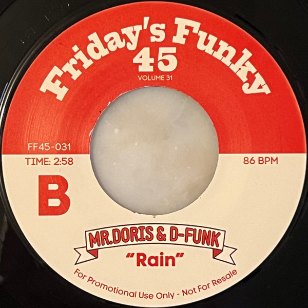 Mr Doris & D*Funk - Heat | Friday's Funky 45 (FF45-031) - 2