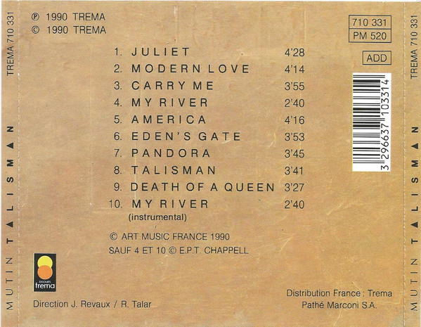 Thierry Mutin - Talisman | Trema (710 331) - 3
