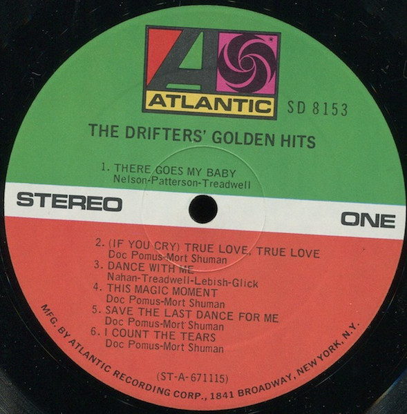 The Drifters - The Drifters' Golden Hits | Atlantic (SD 8153) - 3