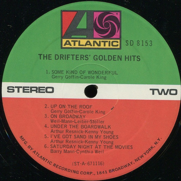 The Drifters - The Drifters' Golden Hits | Atlantic (SD 8153) - 4
