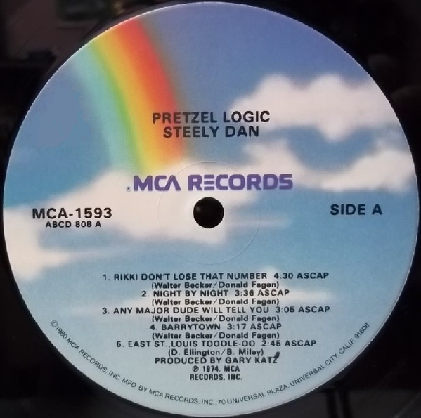 Steely Dan - Pretzel Logic | MCA Records (MCA-1593) - 3 Steely Dan - Pretzel Logic | MCA Records (MCA-1593) - 3