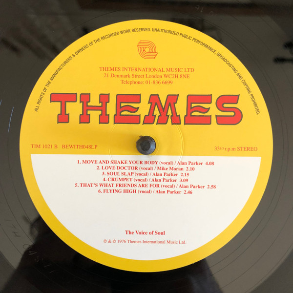Alan Parker / Madeline Bell - The Voice Of Soul | Be With Records (BEWITH048LP) - 2 Alan Parker / Madeline Bell - The Voice Of Soul | Be With Records (BEWITH048LP) - 2