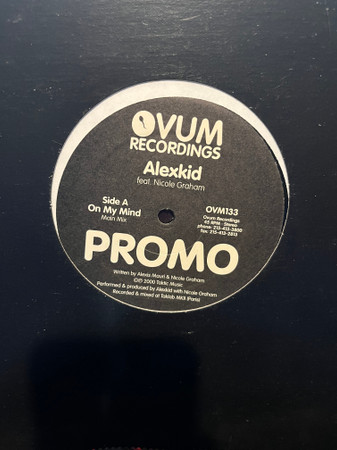Alexkid Feat. Nicole Graham - On My Mind | Ovum Recordings (OVM133) - main Alexkid Feat. Nicole Graham - On My Mind | Ovum Recordings (OVM133) - main
