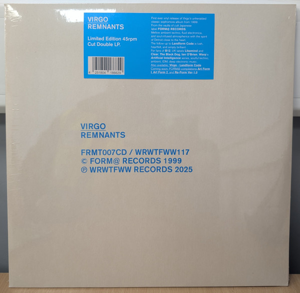 Virgo - Remnants | WRWTFWW Records Switzerland (WRWTFWW 117) - main