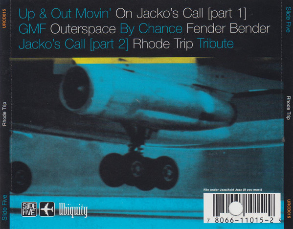 Slide Five Featuring Jacko Peake - Rhode Trip | Ubiquity (URCD015) - 2 Slide Five Featuring Jacko Peake - Rhode Trip | Ubiquity (URCD015) - 2