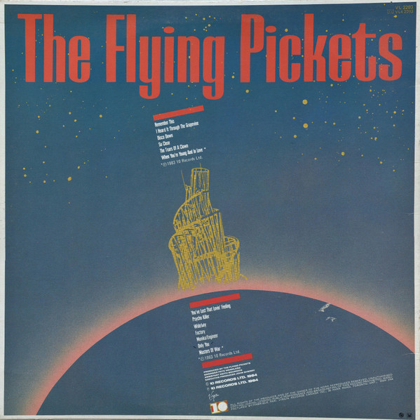 The Flying Pickets - Lost Boys [Vinyl] | 10 Records (VL 2293) - 2