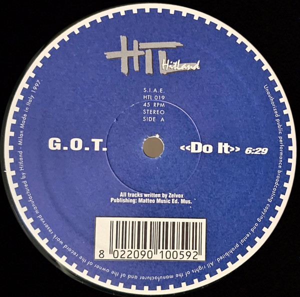 G.O.T. - Do It | Hitland (HTL 019) - main