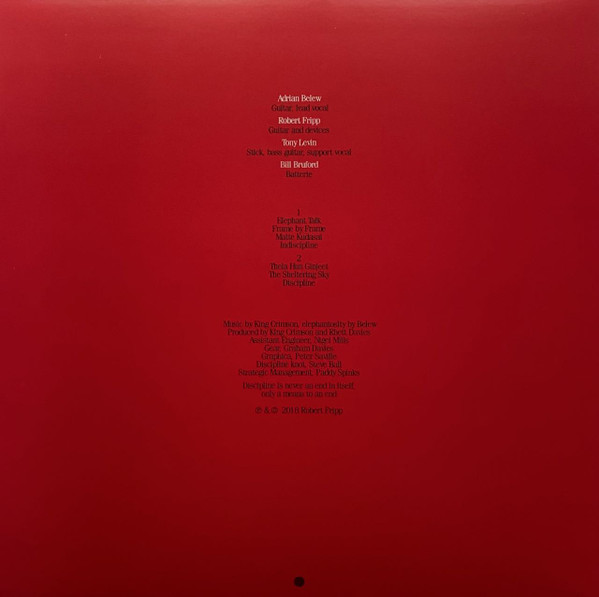 King Crimson - Discipline | Discipline Global Mobile (KCLLP8) - main King Crimson - Discipline | Discipline Global Mobile (KCLLP8) - main