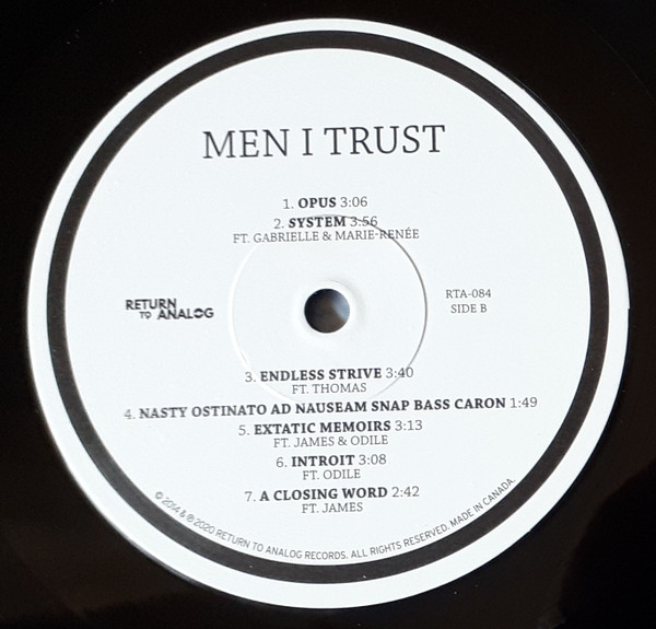 Men I Trust - Men I Trust | Return To Analog (RTA-084) - 4