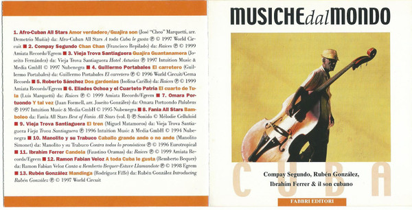 Various - Centro E Sud America - Cuba | Fabbri Editori (MDM 001) - 2