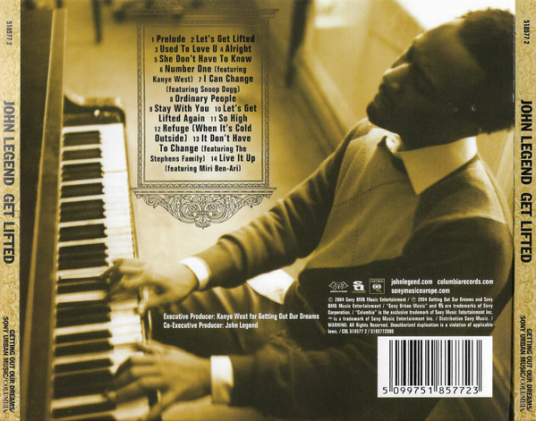 John Legend - Get Lifted | Getting Out Our Dreams (518577 2) - 2
