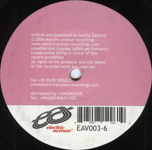 Shiroko Tengai - I Hate The 80s | Electric Avenue Recordings (EAV003-6) - 2 Shiroko Tengai - I Hate The 80s | Electric Avenue Recordings (EAV003-6) - 2