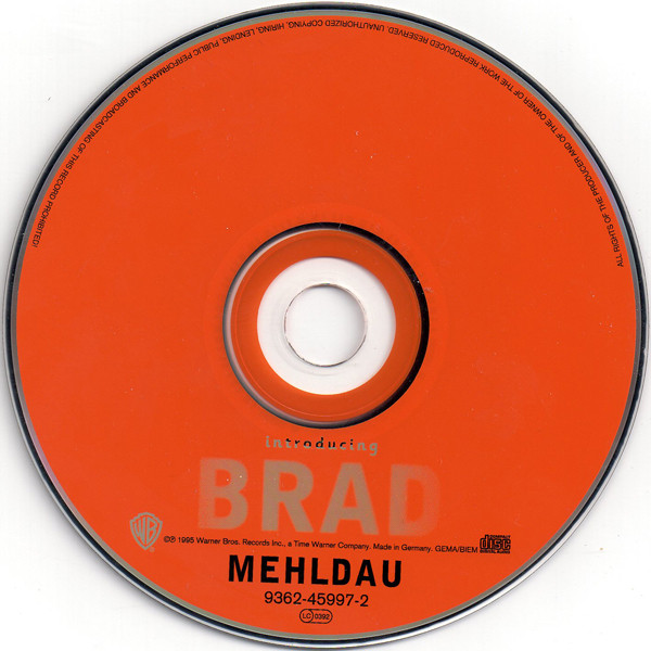 Brad Mehldau - Introducing | Warner Bros. Records (9362-45997-2) - 3