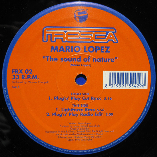 Mario Lopez - The Sound Of Nature | Fresca (FRX  02)