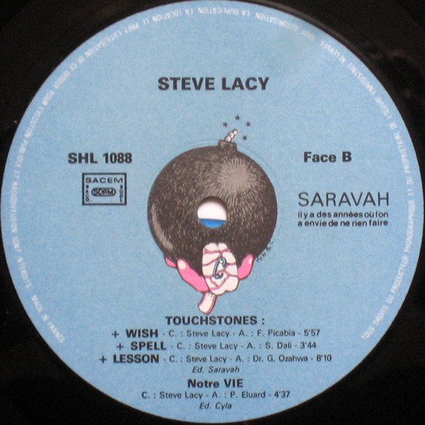 Steve Lacy & Cie - The Owl | Saravah (SHL 1088) - 2