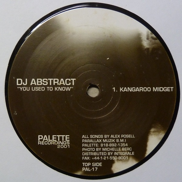 DJ Abstract - You Used To Know | Palette Recordings (PAL-17)