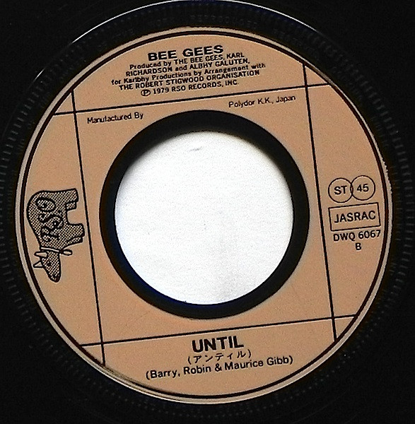 Bee Gees - Tragedy / Until | RSO (DWQ 6067) - 4