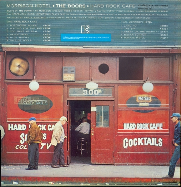 The Doors - Morrison Hotel | Elektra (42 080) - 3