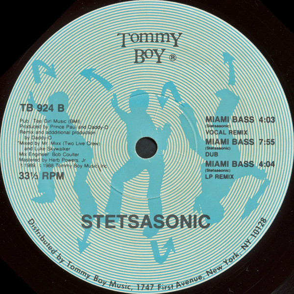 Stetsasonic Featuring Force MD's - Float On | Tommy Boy (TB 924) - 4