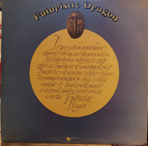 T. Rex - Futuristic Dragon | EMI Records Ltd. (BLN 5004) - 2 T. Rex - Futuristic Dragon | EMI Records Ltd. (BLN 5004) - 2