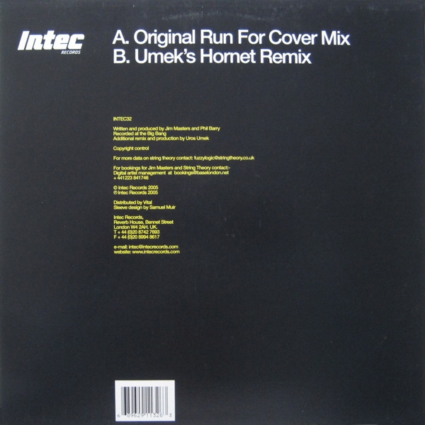 Jim Masters & Phil Barry Present String Theory - Swarm | Intec Records (INTEC32) - 2