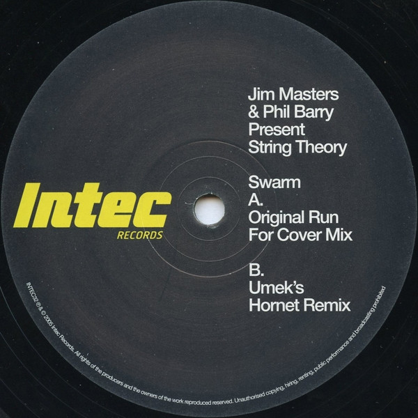 Jim Masters & Phil Barry Present String Theory - Swarm | Intec Records (INTEC32) - 3
