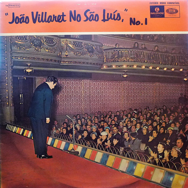 João Villaret - "João Villaret No São Luís," No.1 | Parlophone (11c 07440122)