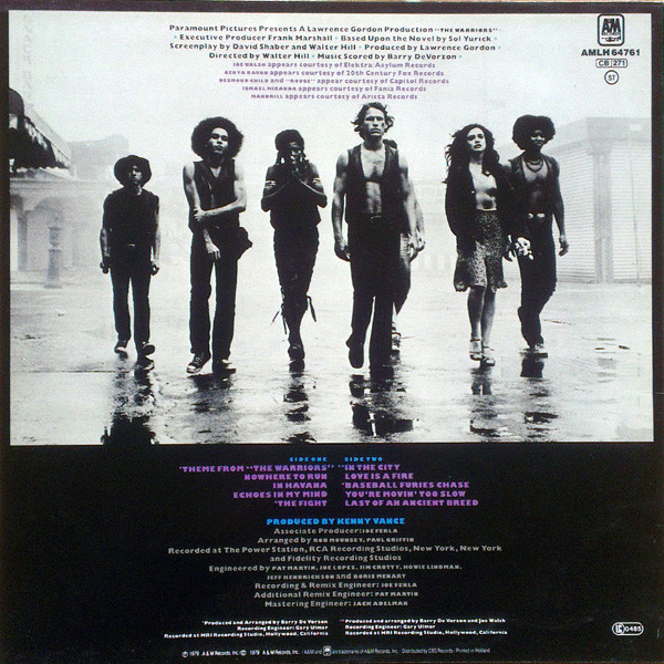 Various - The Warriors (The Original Motion Picture Soundtrack) | A&M Records (AMLH 64761) - 2 Various - The Warriors (The Original Motion Picture Soundtrack) | A&M Records (AMLH 64761) - 2