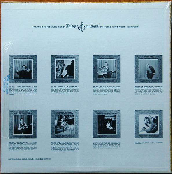 Fernande - Fernande Et Ses Melody Ranch Boys | Budget Musique (BM-9007) - 2
