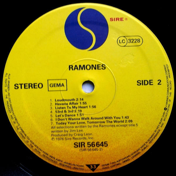 Ramones - Ramones | Sire (SIR K 56 645) - 4