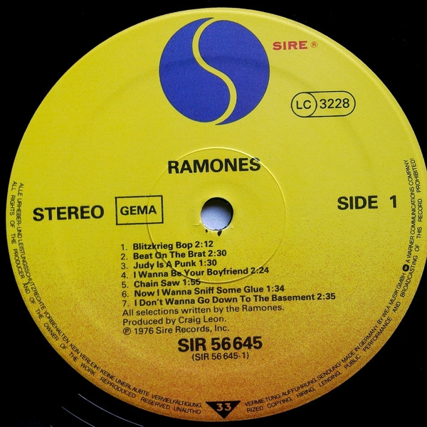 Ramones - Ramones | Sire (SIR K 56 645) - 3