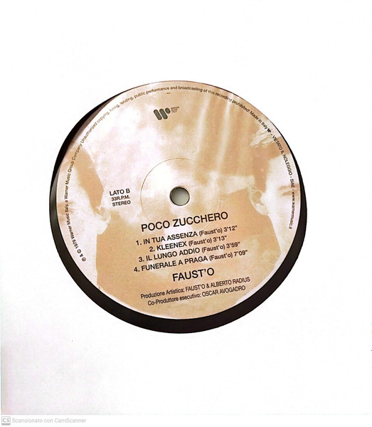 Faust'o - Poco Zucchero | Warner Music Italy (COM 381) - 4 Faust'o - Poco Zucchero | Warner Music Italy (COM 381) - 4