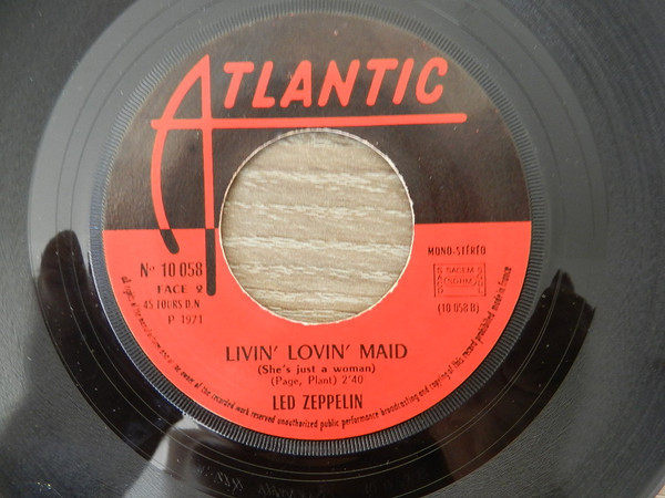 Led Zeppelin - Whole Lotta Love | Atlantic (10058) - 4