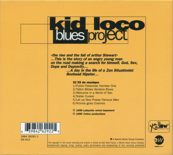 Kid Loco - Blues Project | EastWest (3984 26292 2) - 2