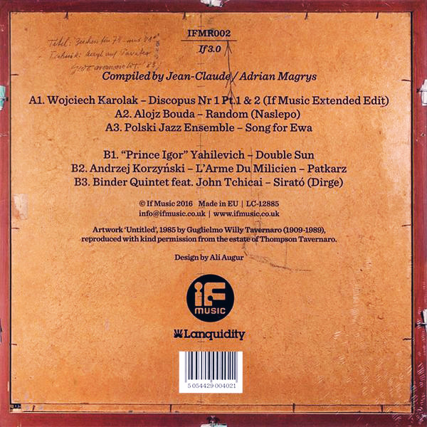 Jean-Claude Thompson / Adrian Magrys - If Music Presents You Need This: Eastern European Sounds (1970-1986) (If Music 3.0) | IF Music (IFMR002)