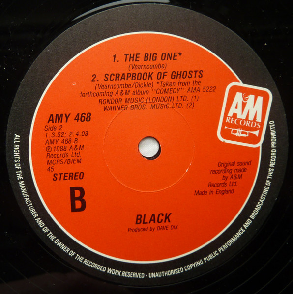 Black - The Big One | A&M Records (AMY 468) - 4 Black - The Big One | A&M Records (AMY 468) - 4